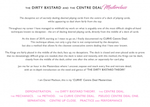 Daniel Madison – The DIRTY BXSTARD & the CENTRE DEAL Masterclass (FullHD quality)