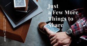 Edo Huang – Just a Few More Things to Share (all videos included)
