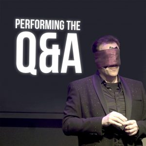 Gerry McCambridge – Performing the Q&A