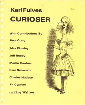 Karl Fulves – Curiouser (out of print)