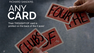 Richard Sanders – Any Card (Gimmick not included)