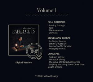 Armando Lucero – Paper Cuts Vol. 1 – Digital Version Full HD