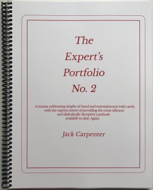 Jack Carpenter – Experts Portfolio No. 2