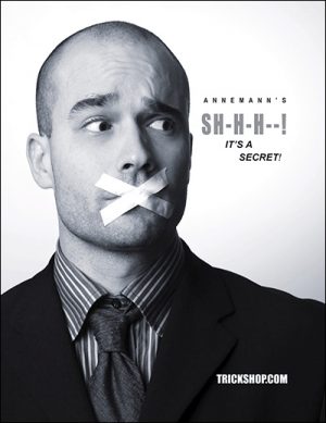 ANNEMANN – SH-H-H–! It’s a Secret (Trickshop.com)
