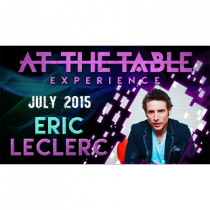 Eric Leclerc – At the Table Live Lecture (July 15th, 2015)