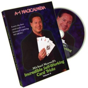 Michael Maxwell – Incredible Self Working Card Tricks SET Volume 1-6 (original DVD-files)