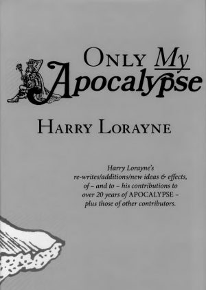 Harry Lorayne – Only My Apocalypse