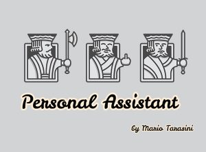 Mario Tarasini – Personal Assistant
