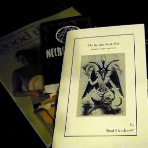 Brad Henderson – Satanic Book Test – A Comedy Magic Experience