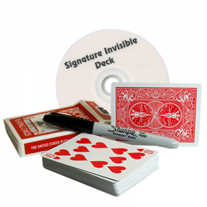 Signature Invisible Deck by Scott Alexander (Gimmicks not included)