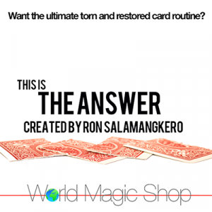 Ron Salamangkero – The Answer (Gimmick construction explained)