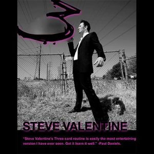 Steve Valentine – Three (3 Card Monte) (Gimmick not included)