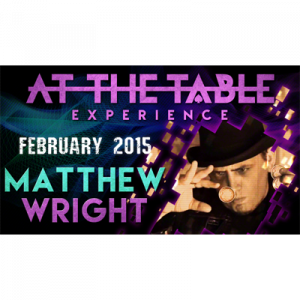 At the Table Live Lecture – Matthew Wright 2/04/2015