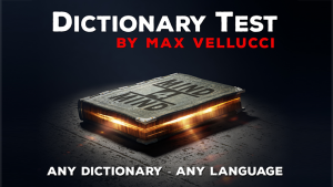 Max Vellucci – Dictionary Test