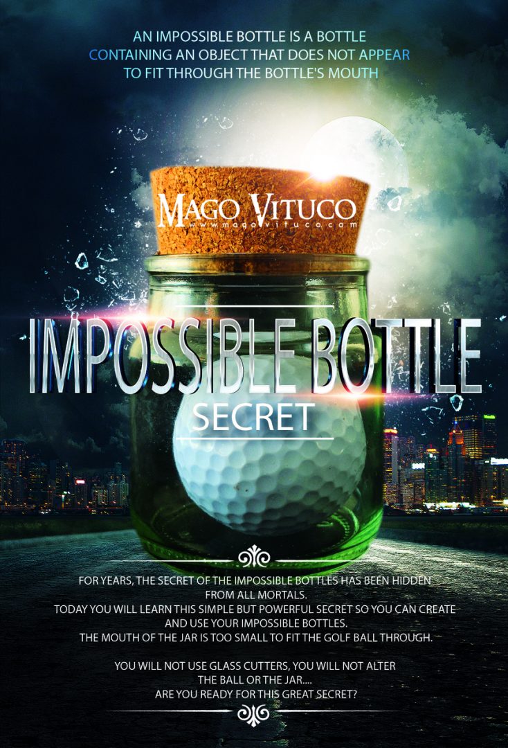 Mago Vituco – Impossible Bottle Secret (Video + PDF) – erdnasemagicstore