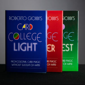 Roberto Giobbi – Card College Light, Lighter, Lightest