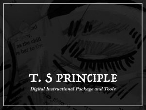 Luke Jermay – T. S Principle – Instructional Manual, Print Ready Props & Customisable Templates