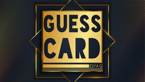 Esya G – Guess Card (template pdf included)