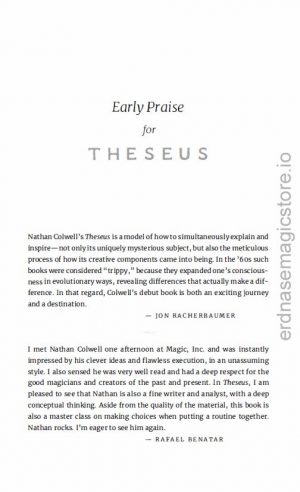 Nathan Colwell – Theseus (sample pages in description)