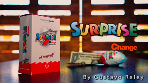 Gustavo Raley – Surprise Change (Gimmick not included, but DIYable) (English and Spanish version)