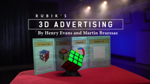 Henry Evans & Martin Braessas – Rubik’s Cube 3D Advertising (Explanation video only)