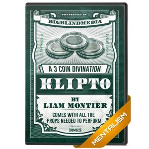 Liam Montier – Klipto – A 3 Coin Divination (Prop easily obtainable) Download INSTANTLY ↓