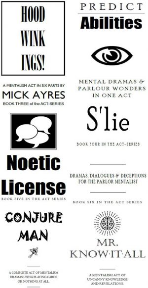Mick Ayres – ALL SIX ACT-SERIES Download INSTANTLY ↓