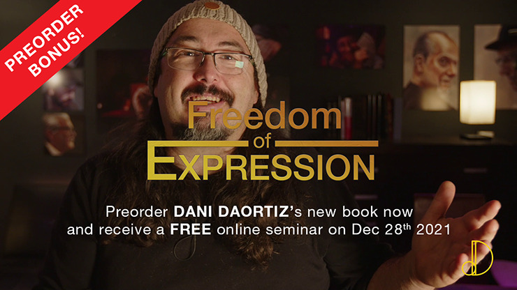 Dani DaOrtiz - FREEDOM OF EXPRESSION (pdf+Video)(sample pages  included)(Instant Download)