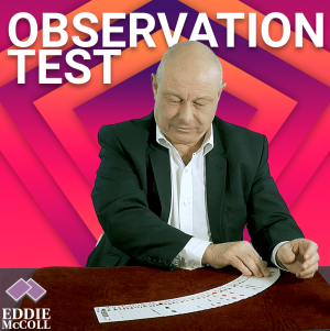 Eddie McColl – Observation Test Effect (1080p video) Download INSTANTLY ↓