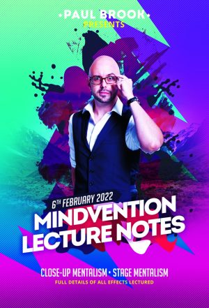 Paul Brook – MINDvention 2022 Lecture Notes (official PDF) Download INSTANTLY ↓