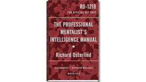 Presale price: Richard Osterlind – The Professional Mentalist’s Intelligence Manual
