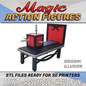 Origami Illusion – 3D Printable Action figure Access Instantly!