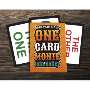 Iain Bailey – One Card Monte (Cards not included, but DIYable)