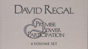 David Regal – Premise, Power and Participation (4 vol set) Access Instantly!