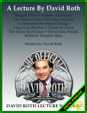DAVID ROTH – LECTURE NOTES Access Instantly!