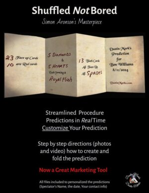 Dustin Marks – Shuffled Not Bored (official PDF) Access Instantly!