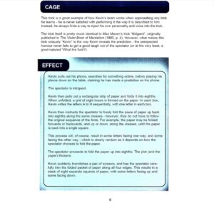 Kevin Ho & Harapan Ong – Good Tricks for Bad People (sample pages in description) Access Instantly!