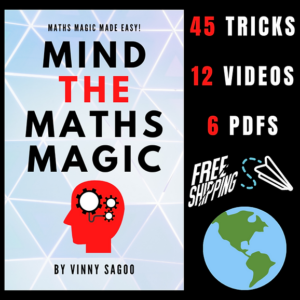 Presale price: Vinny Sagoo – MIND THE MATHS MAGIC