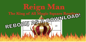 Doc Dixon – Reign Man – The King of All Magic Square Routines (1080p video) Access Instantly!