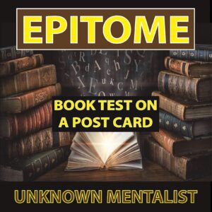 Unknown Mentalist – Epitome (official PDF) Access Instantly!