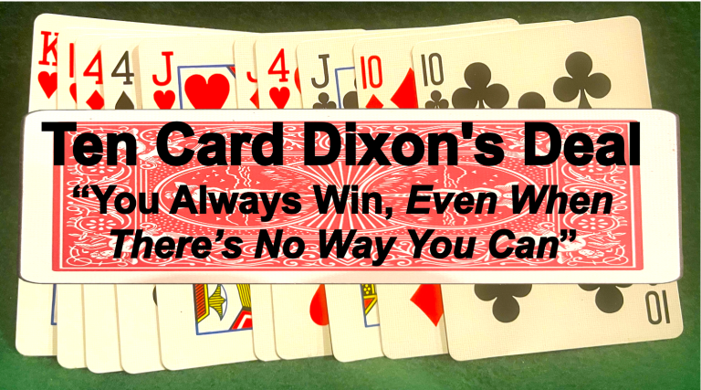 Doc Dixon - Ten Card Dixon’s Deal (1080p video+PDF) Access Instantly!